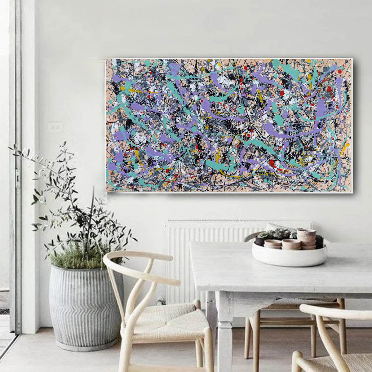 Abstract wall painting | Abstract canvas painting LA20