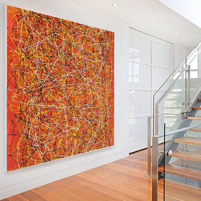 Artworks if You Like Jackson Pollock：Discover Our Dynamic Abstract Collection