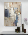 Large abstract painting | Extra large wall art L1260 Frame