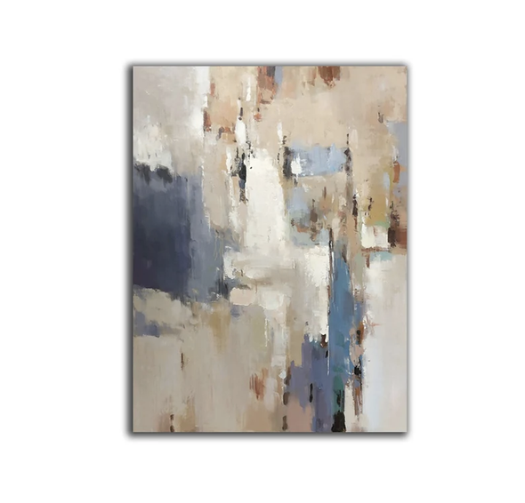 Large abstract painting | Extra large wall art L1260 Frame