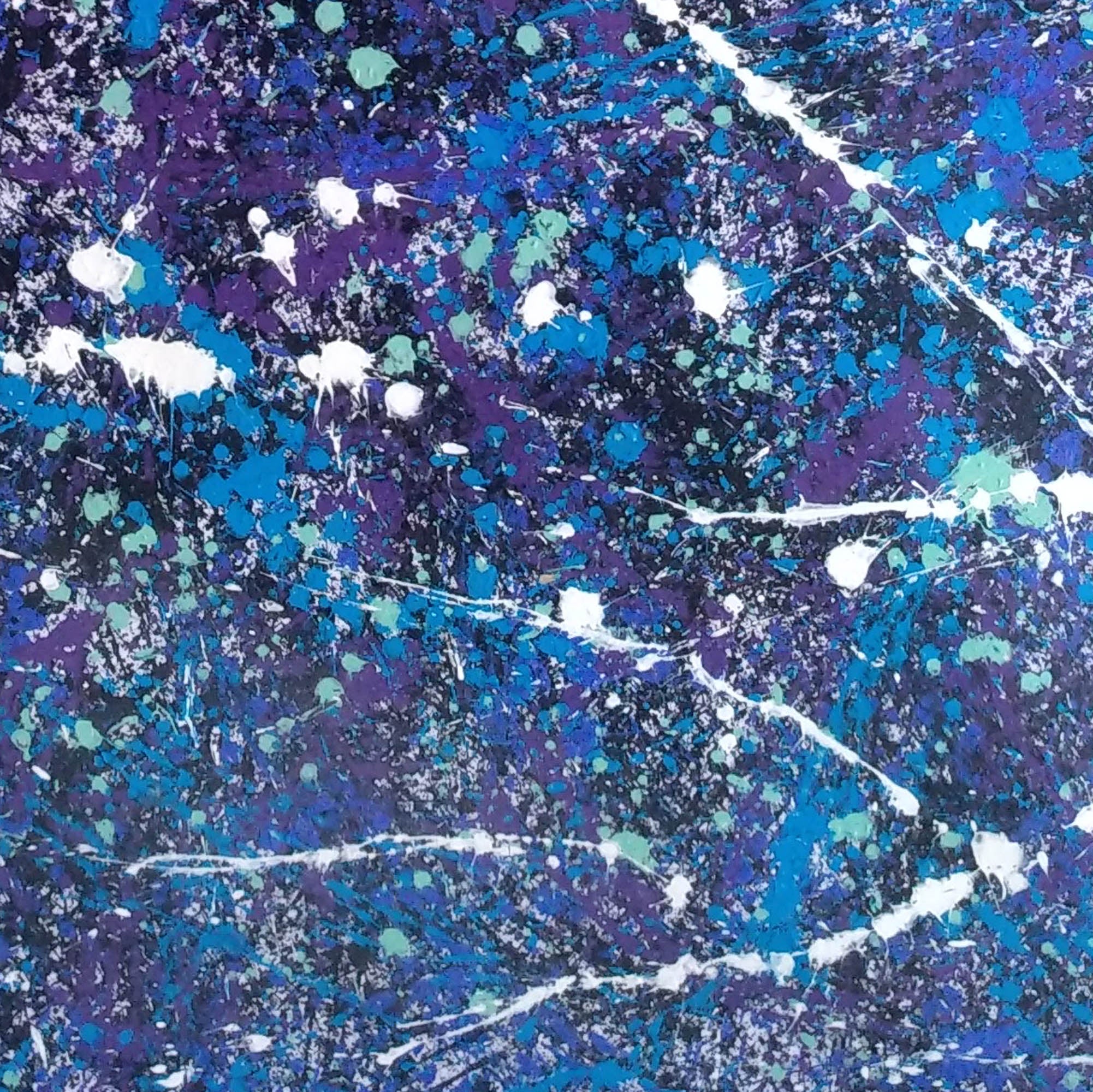 abstract art paint splatter | Big Abstract Painting | dripping drip LA ...