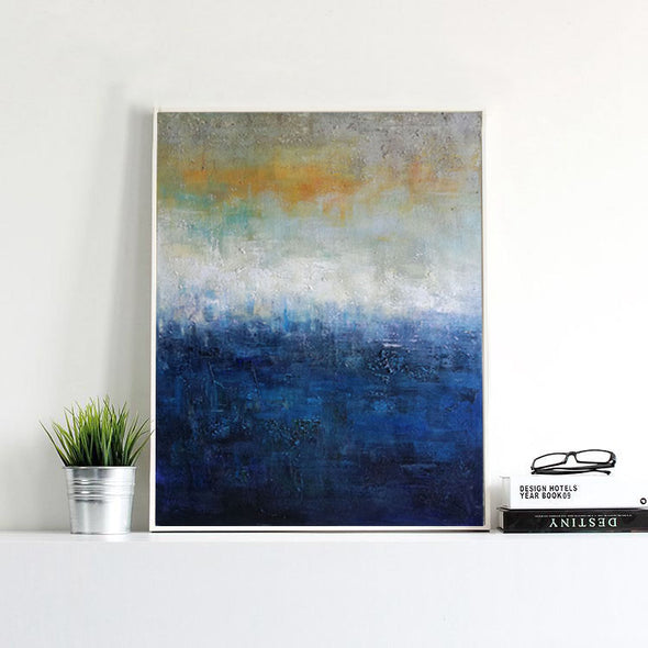 huge canvas painting
