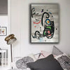 large abstract paintings on canvas