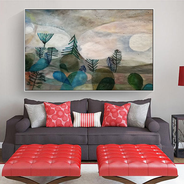 abstract canvas art