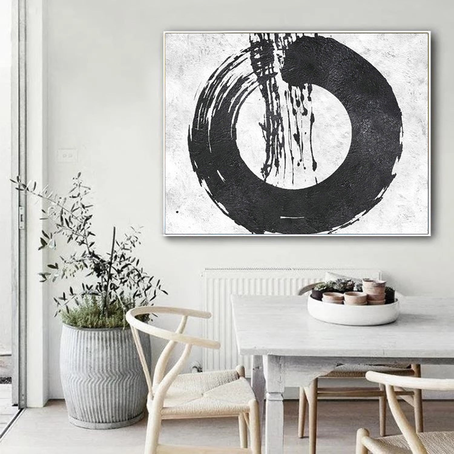 Modern Black And White Art Paintings modern-black-and-white-art-paintings