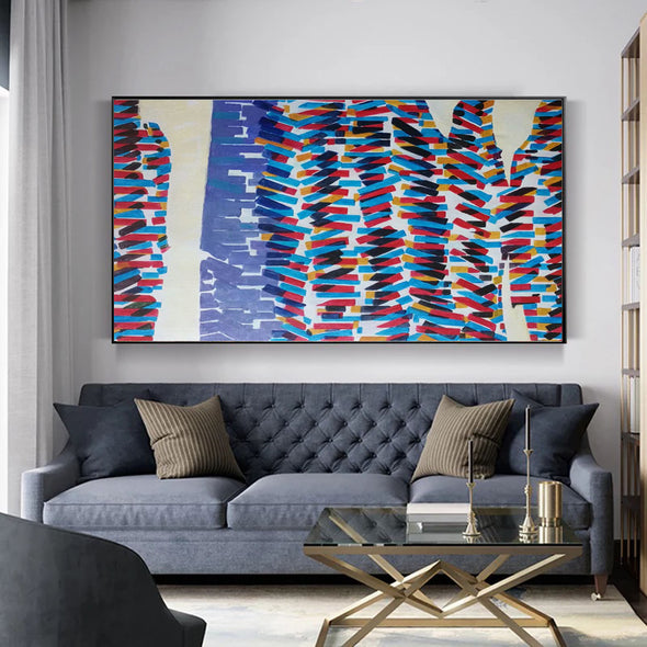 abstract modern paintings on canvas