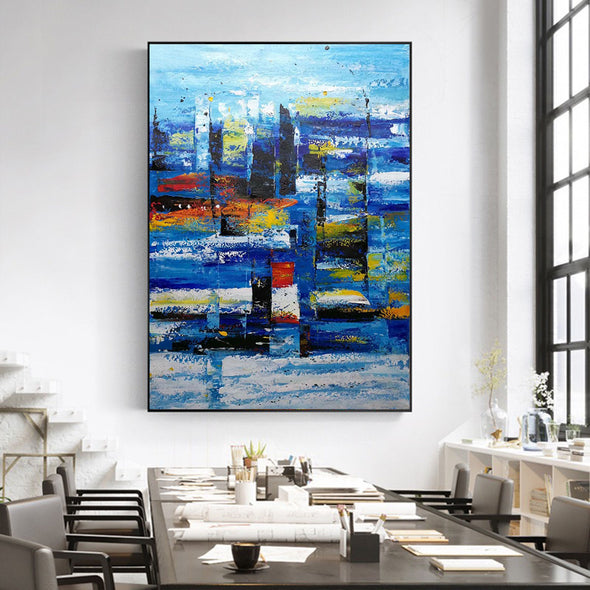 modern canvas painting