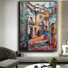 extra large abstract canvas art