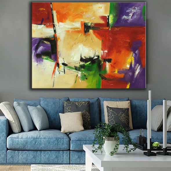 abstract oil art paintings