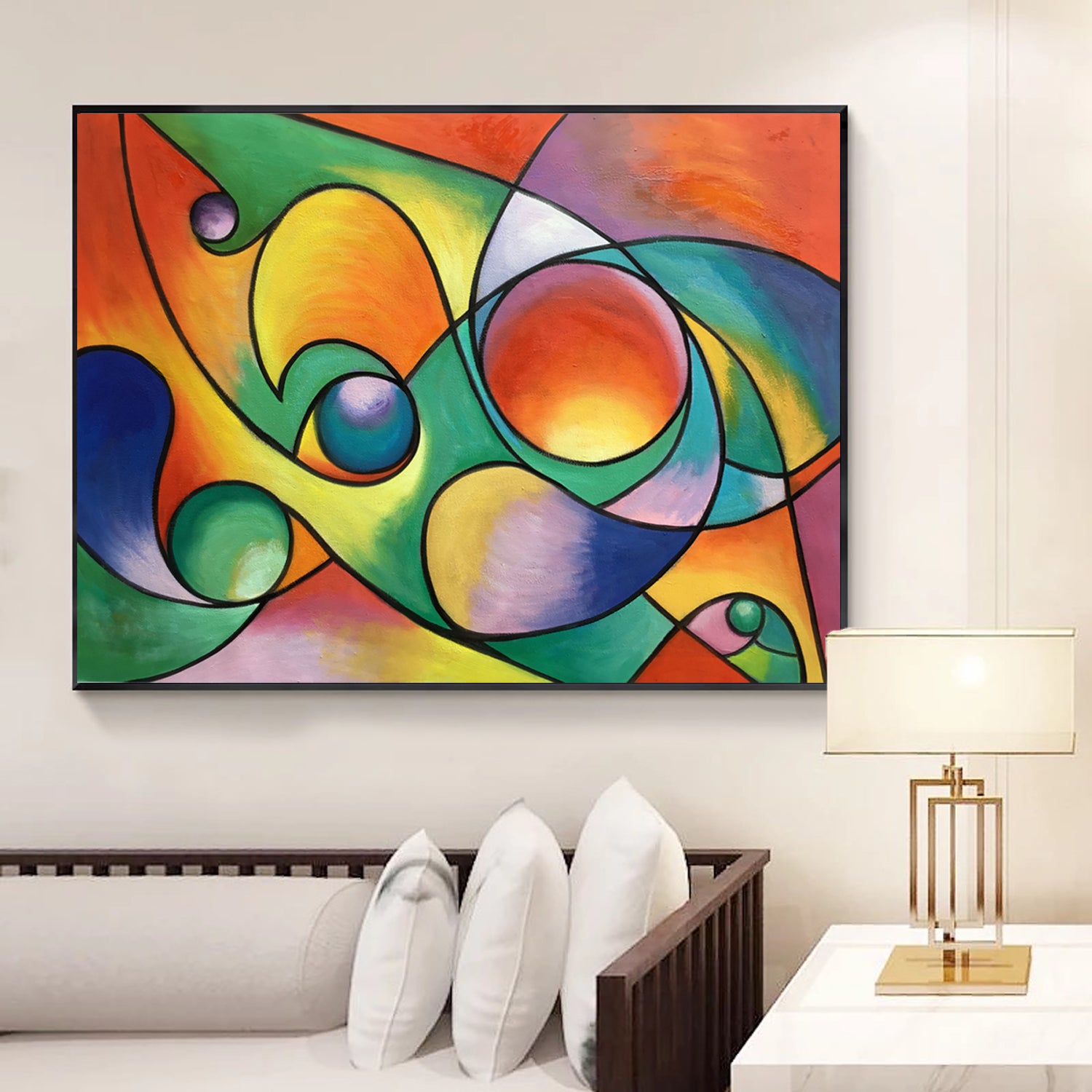 acrylic paintings abstract art