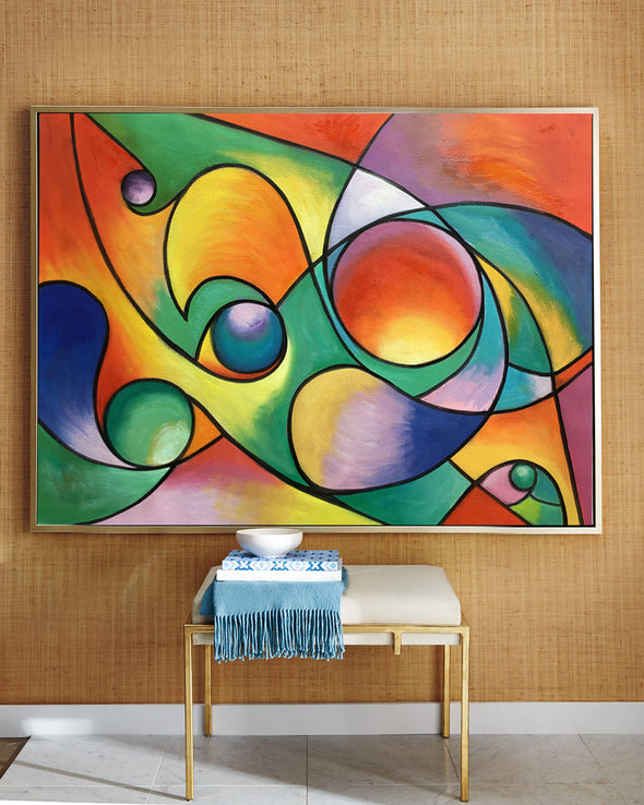 large colorful abstract paintings
