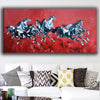 oversized abstract canvas wall art