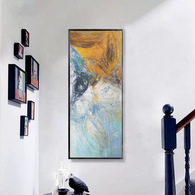 best paint for abstract art on canvas