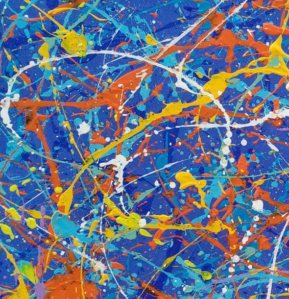 splatter painting convergence