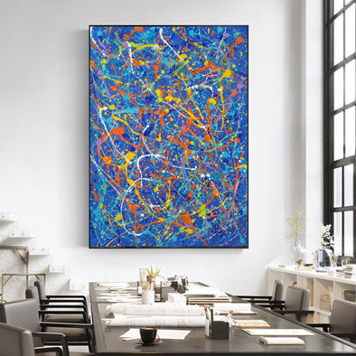 large wall paintings LargeArtCanvas 