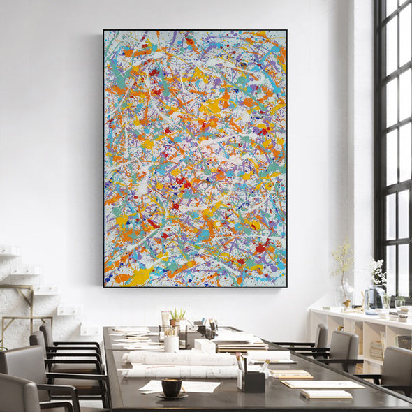 abstract canvas art  LargeArtCanvas 
