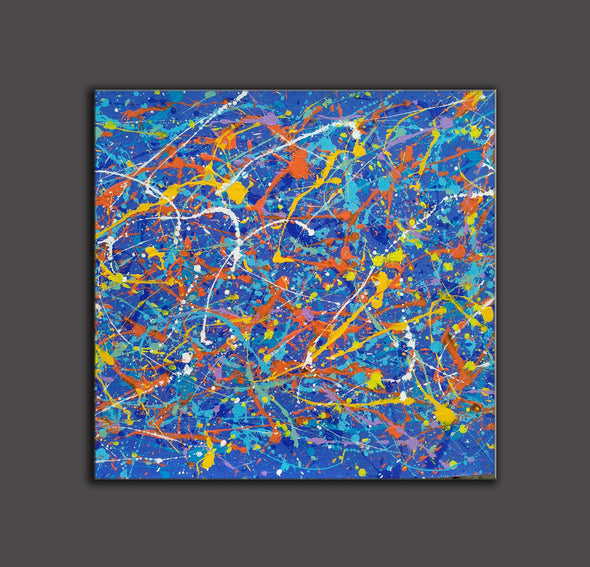 splatter painting abstract paintings
