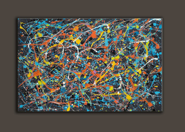 contemporary abstract painting LargeArtCanvas 
