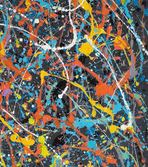 splatter painting canvas reproductions
