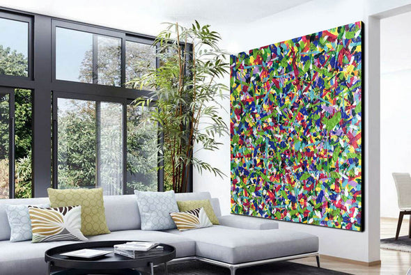 LargeArtCanvas-abstract canvas wall art L731-6