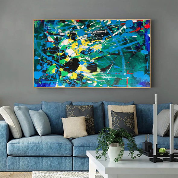 Abstract art | Abstract art paintings | Abstract painting on canvas L742-8