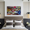 Abstract expressionist paintings | Large abstract canvas LA78_1