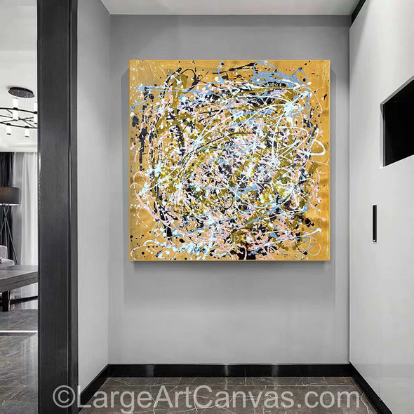 Abstract painting | Dining room wall art L1202_7