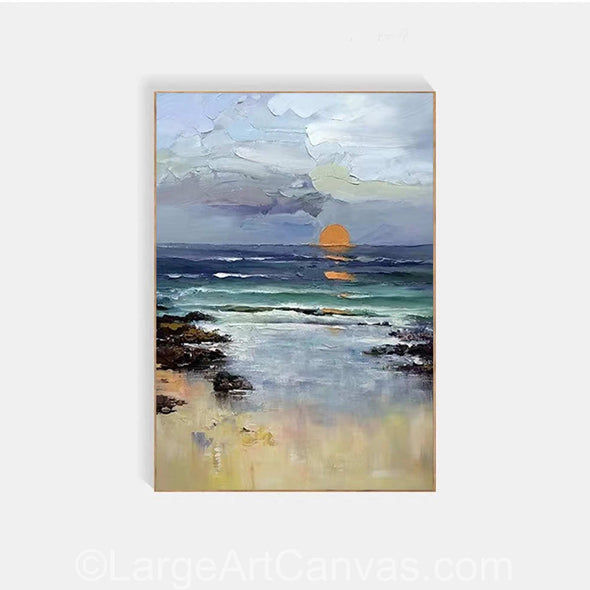 Abstract painting on canvas | Large oil painting L1140_5