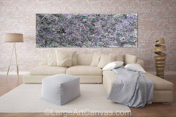 Abstract painting on canvas | Large oil painting L1229_1