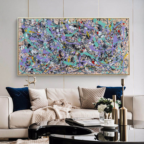 Abstract wall painting | Abstract canvas painting LA20_2
