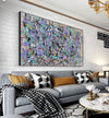 Abstract wall painting | Abstract canvas painting LA20_6