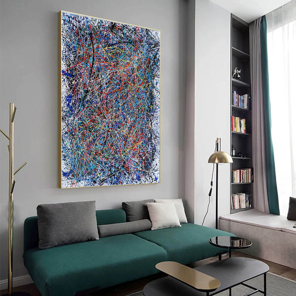 Abstract art | Abstract painting | Abstract expressionist LA1-1