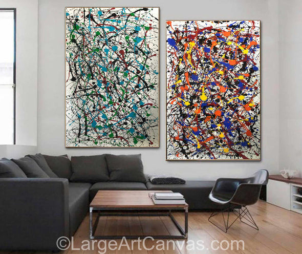 Extra large wall art | Large paintings L1253_8