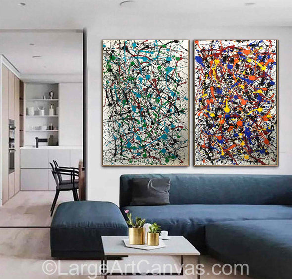 Extra large wall art | Large paintings L1253_1
