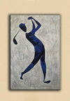 Henri Matisse style painting | Figurative art | Golf oil painting L669-2