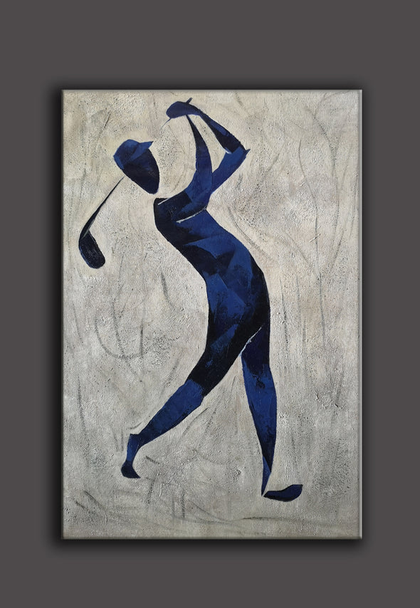 Henri Matisse style painting | Figurative art | Golf oil painting L669-3