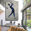 Henri Matisse style painting | Figurative art | Golf oil painting L669-5