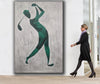 Henri matisse fauvism |  Figurative art | Green human painting  L674-5