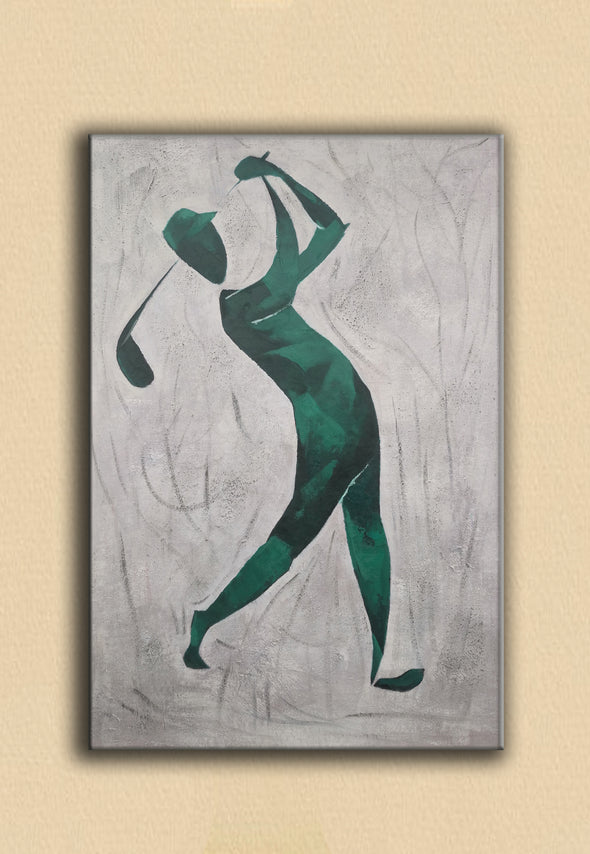 Henri matisse fauvism |  Figurative art | Green human painting  L674-7