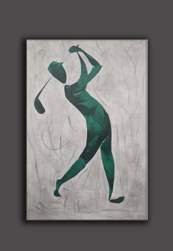 Henri matisse fauvism |  Figurative art | Green human painting  L674-6