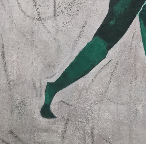 Henri matisse fauvism |  Figurative art | Green human painting  L674-8