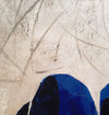 Oversize blue painting L689-10
