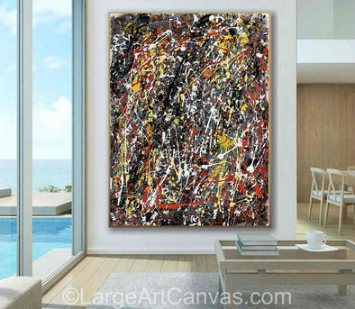 Large Abstract Art | Large Canvas Art L1156_1