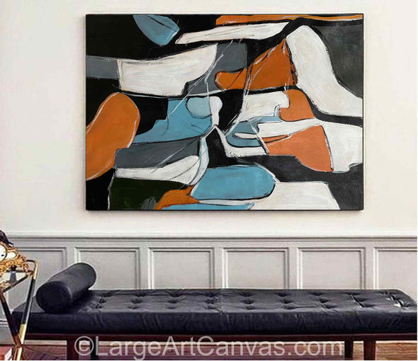 Large Wall Art | Modern Abstract L1214_3
