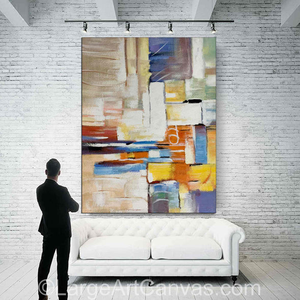 Large Wall Art | Modern Abstract L1034_1