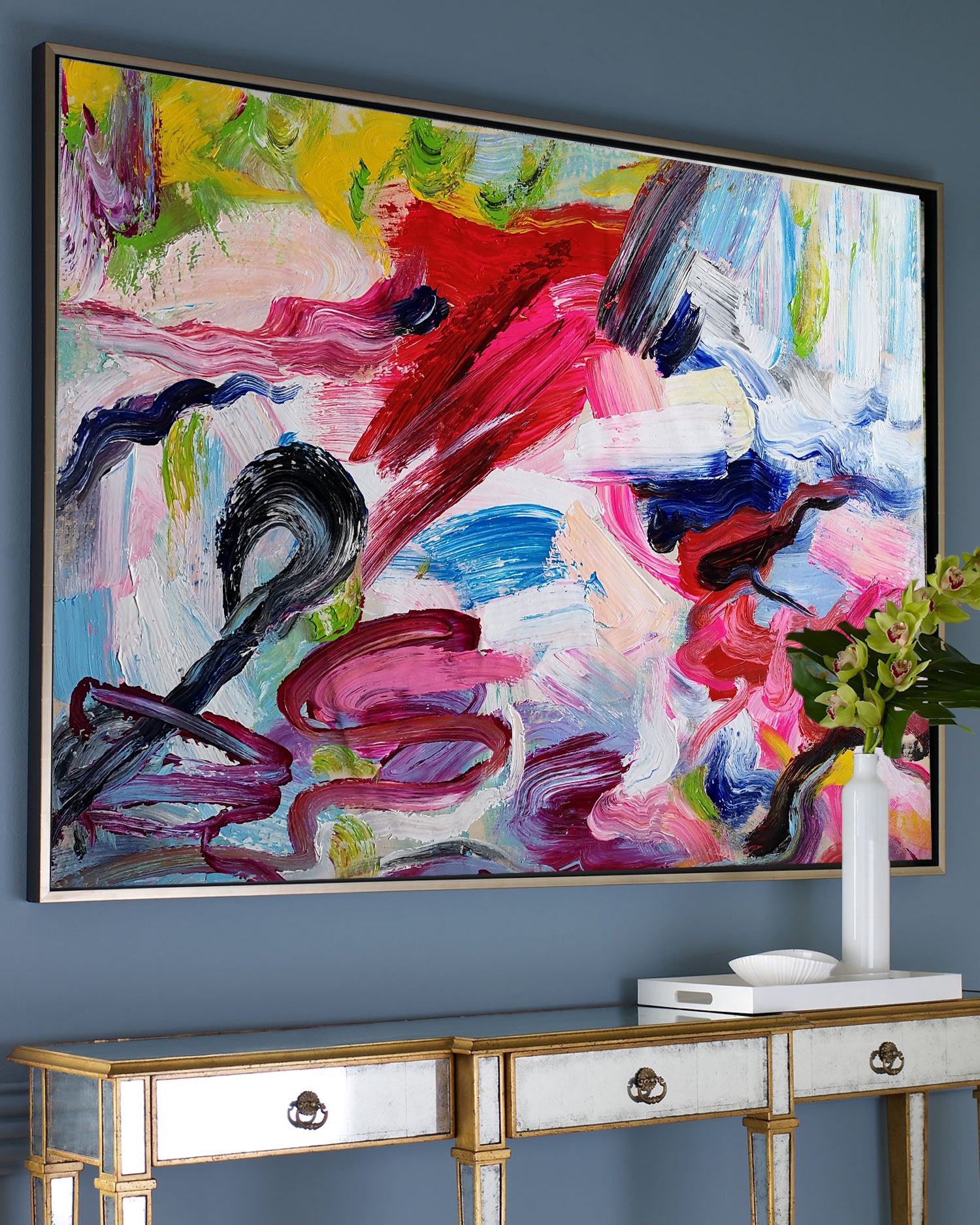Large abstract art, Wall art painting