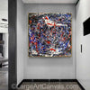 Large abstract painting | Contemporary art L1201_7