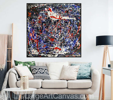 Large abstract painting | Contemporary art L1201_1