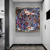 Large abstract painting | Contemporary art L1201_3