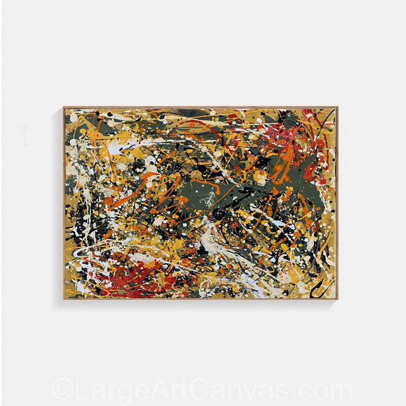 Large canvas wall art | Abstract painting L1240_8